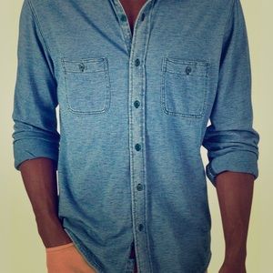 Faherty Knit Seasons Shirt NWT